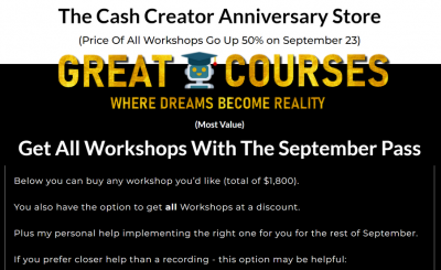 Cash Creators Anniversary Store Bundle By JK Molina – Free Download Course