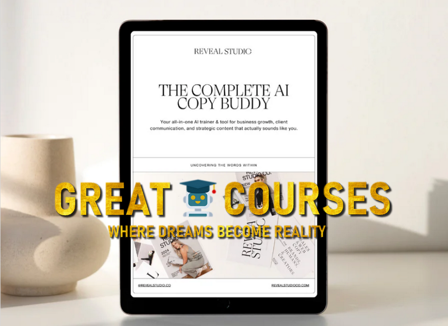The Complete AI Copy Buddy By Kaili Meyer - Free Download Course Shop Reveal Studio