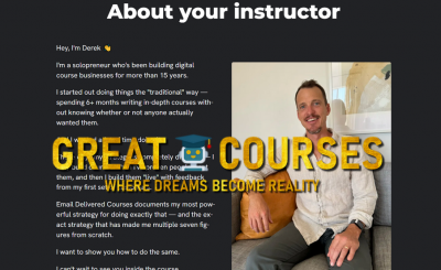 Email Delivered Courses By Derek Johanson - Free Download Course