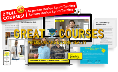 Design Sprint Masterclass By AJ&Smart - Jonathan Courtney & Dee Scarano & Jake Knapp - Free Download Course + Remote Bonus