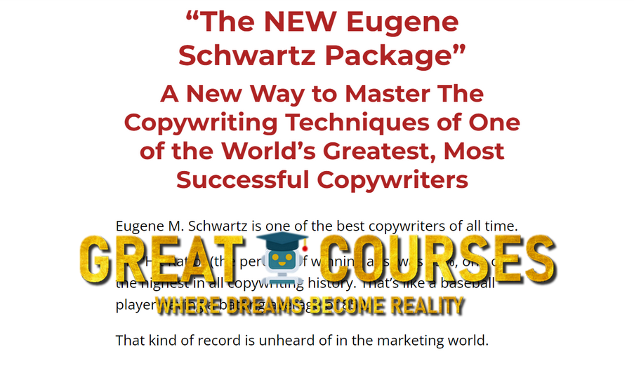 The New Eugene Schwartz Package By Carl Galletti - Free Download Course - Scientific Advertising