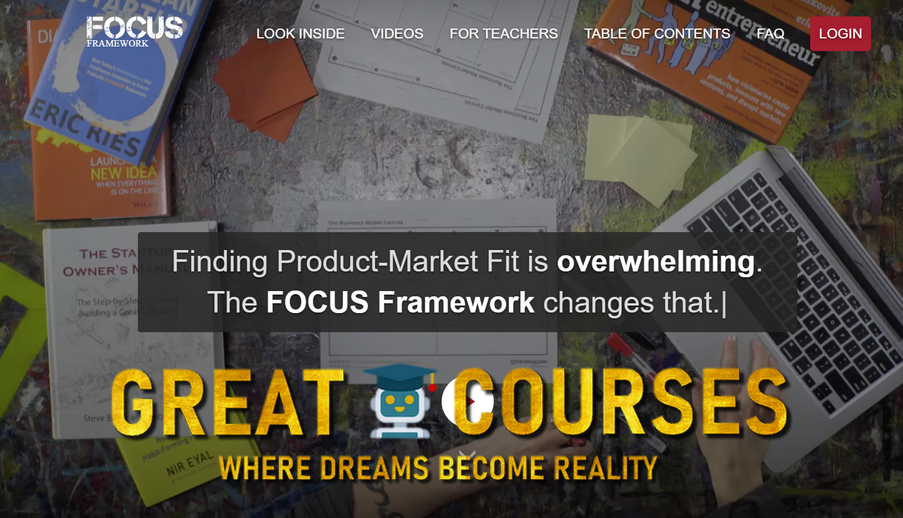 FOCUS Framework By Justin Wilcox - Free Download Course - Videos + Electronic Workbooks