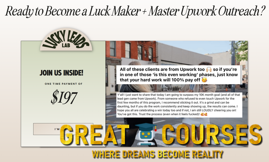 Lucky Leads Lab By Lucky Girl Social - Free Download Course