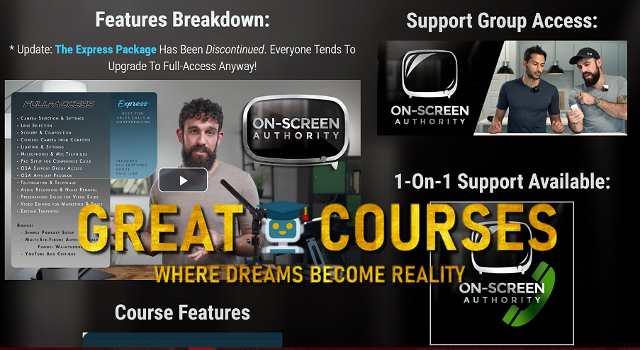 On-Screen Authority By Jason Belisha - Free Download Course On-Screen Authority By Jason Belisha - Free Download Course