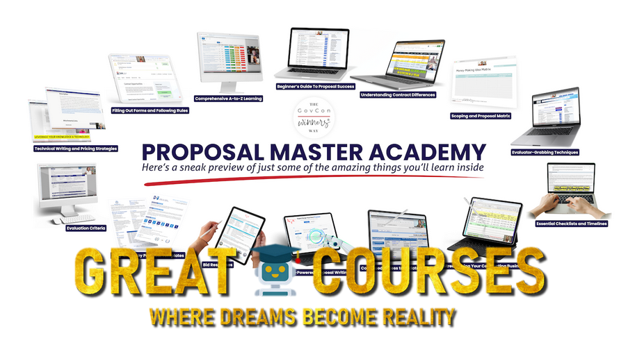 Proposal Master Academy By Dr. Kizzy Parks - Free Download The GovCon Winners Way Course