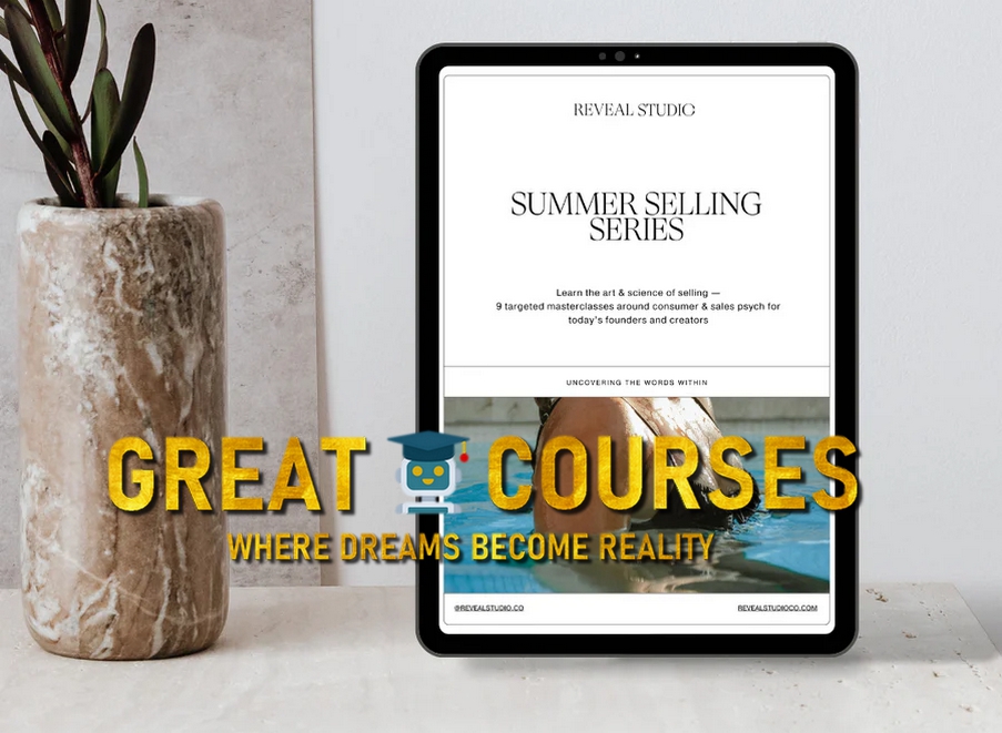 The Summer Selling Series Course By Kaili Meyer - Free Download - Reveal Studio Co. The Summer Selling Series Course By Kaili Meyer - Free Download - Reveal Studio Co.