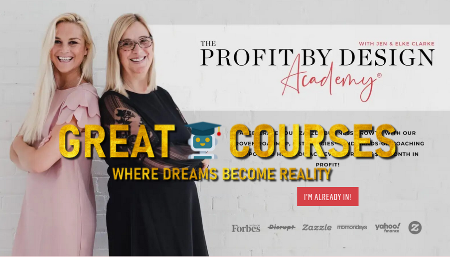 The Profit By Design Academy By Jen & Elke Clarke - Free Downlod Course - Start And Scale The Profit By Design Academy By Jen & Elke Clarke - Free Downlod Course - Start And Scale