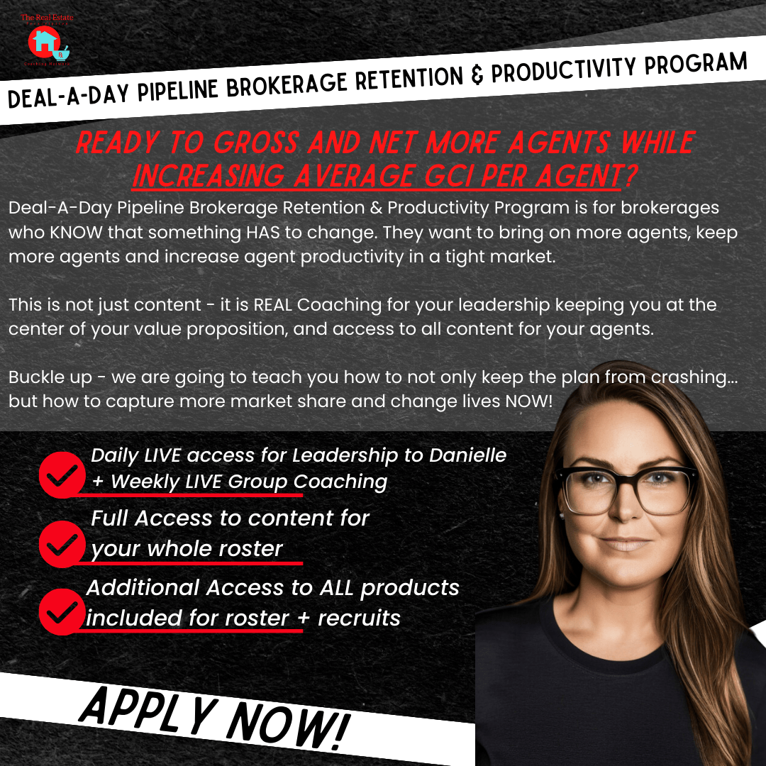Complete Brokerage Retention & Productivity Program By Danielle Mapes - Free Download Course - The Real Estate Prescription