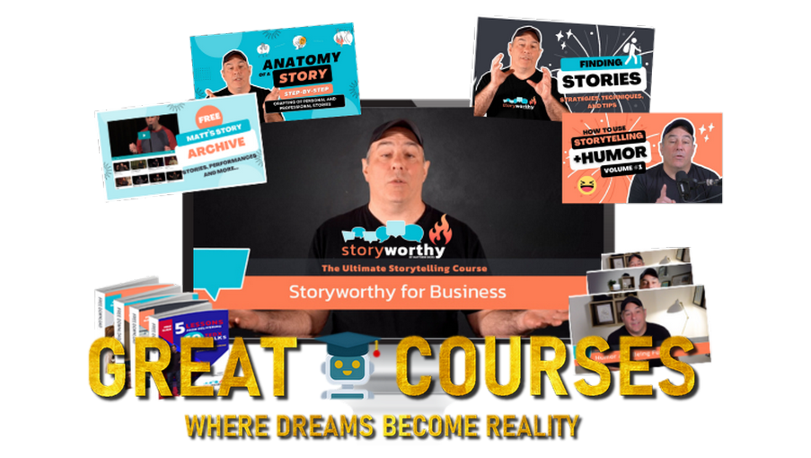 Storyworthy Storytelling Academy By Matthew Dicks - Free Download Membership Course