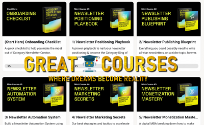 Category Newsletter Creator By Dickie Bush & Nicolas Cole - Free Download Course - Ship 30 For 30