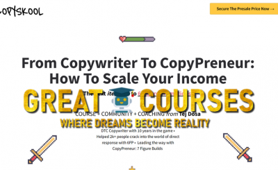 CopyPreneur: 7 Figure Builds By Tej Dosa - Free Download Course CopySkool