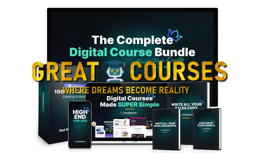 The Digital Course Bundle By Pedro Moreira - Free Download Complete Course + Extra 5 Templates For Application Funnels Upsell
