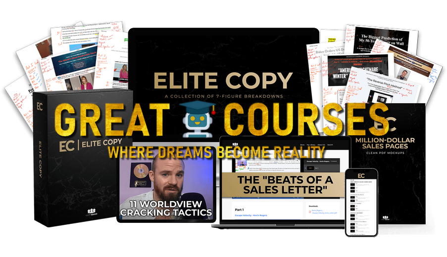 Elite Copy By Kyle Milligan - Free Download Course Copy Squad + Bonuses
