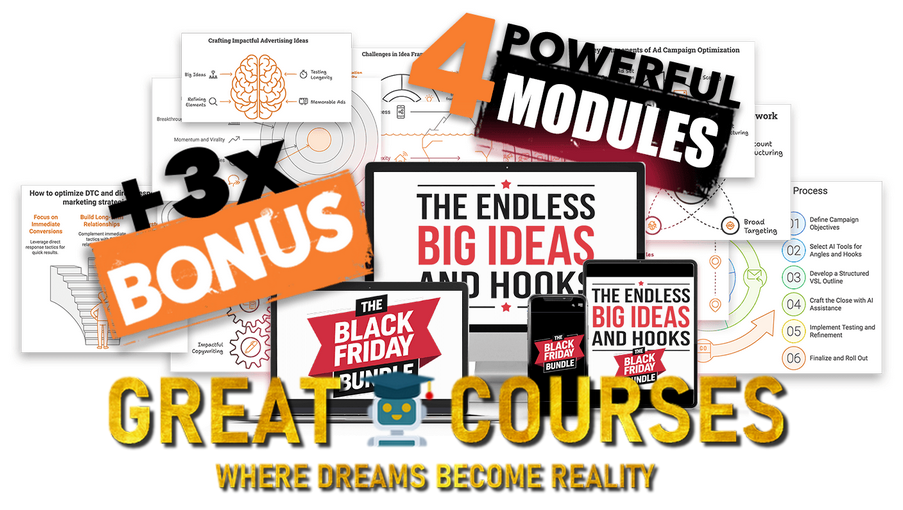 Stefan Georgi - The Endless Big Ideas And Hooks - Black Friday Bundle - Free Download Course