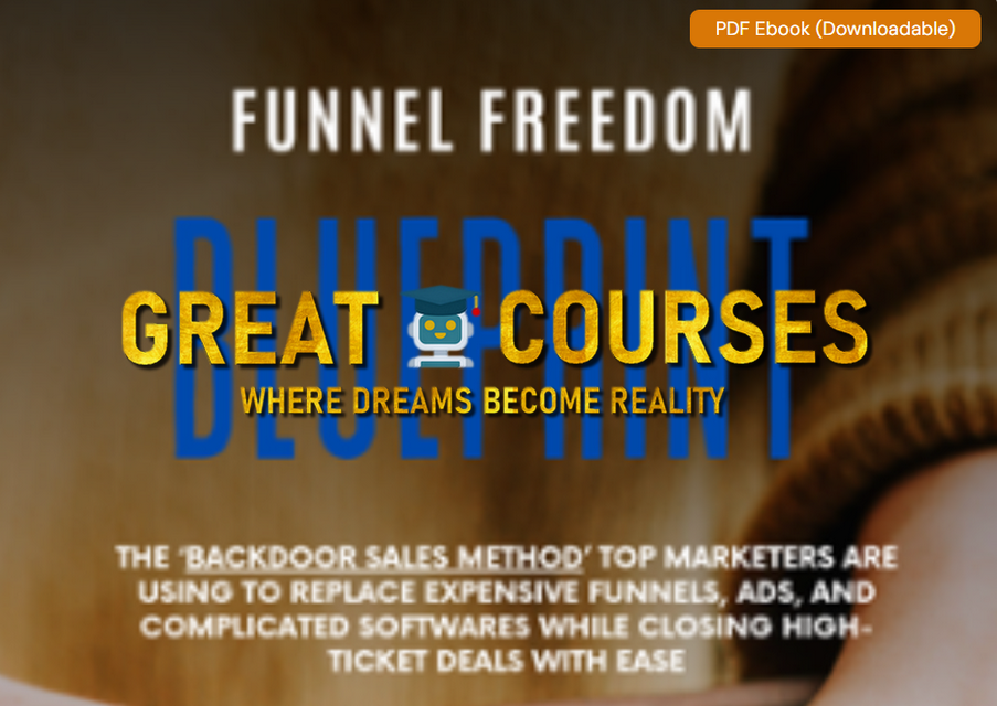 Funnel Freedom Blueprint By Kingston Ventura - Free Download Book Course - PDF eBook