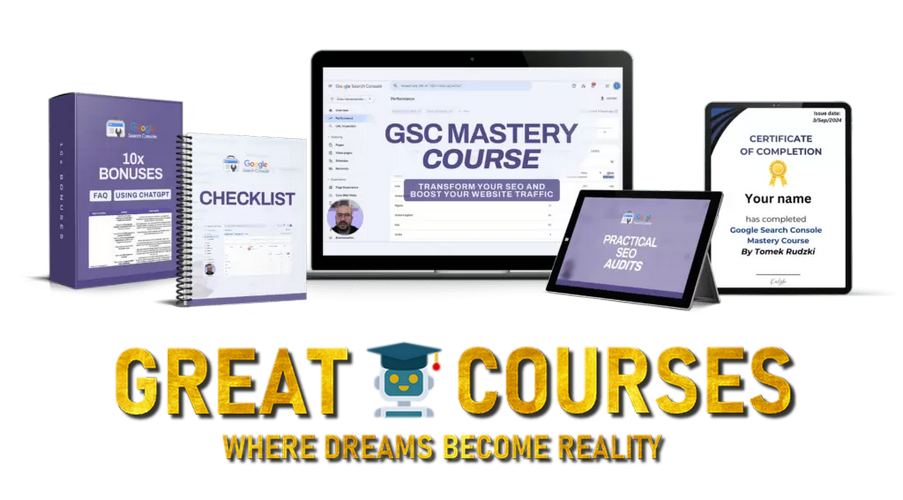 GSC Mastery By Tomek Rudzki - Free Download Google Search Console Course
