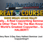 3-Day Copywriting Seminar By Gary Halbert - Free Download Course