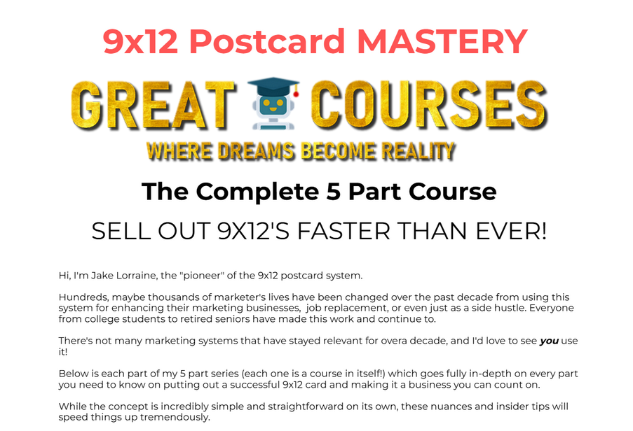 9x12 Postcard Mastery By Jake Lorraine - Free Download Course 9x12 Postcard Mastery By Jake Lorraine - Free Download Course