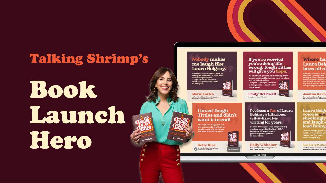 Book Launch Hero By Laura Belgray - Free Downlaod Course - Talking Shrimp