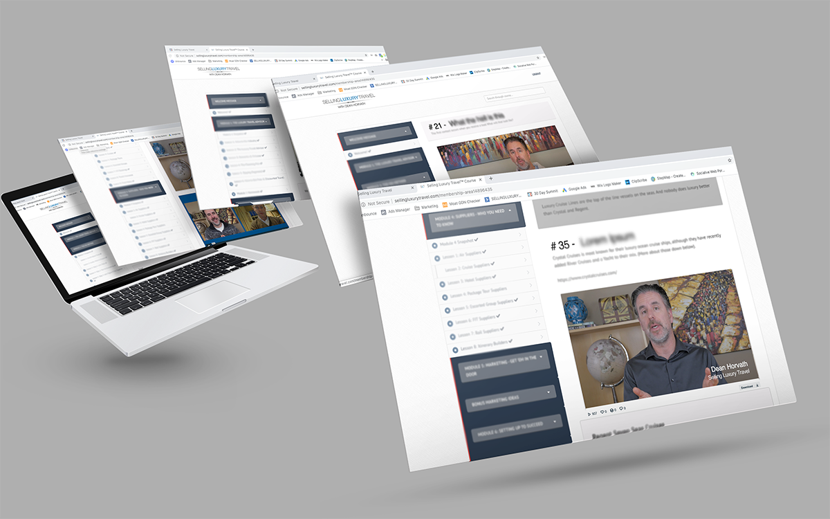 Selling Luxury Travel By Dean Horvath – Free Download Course