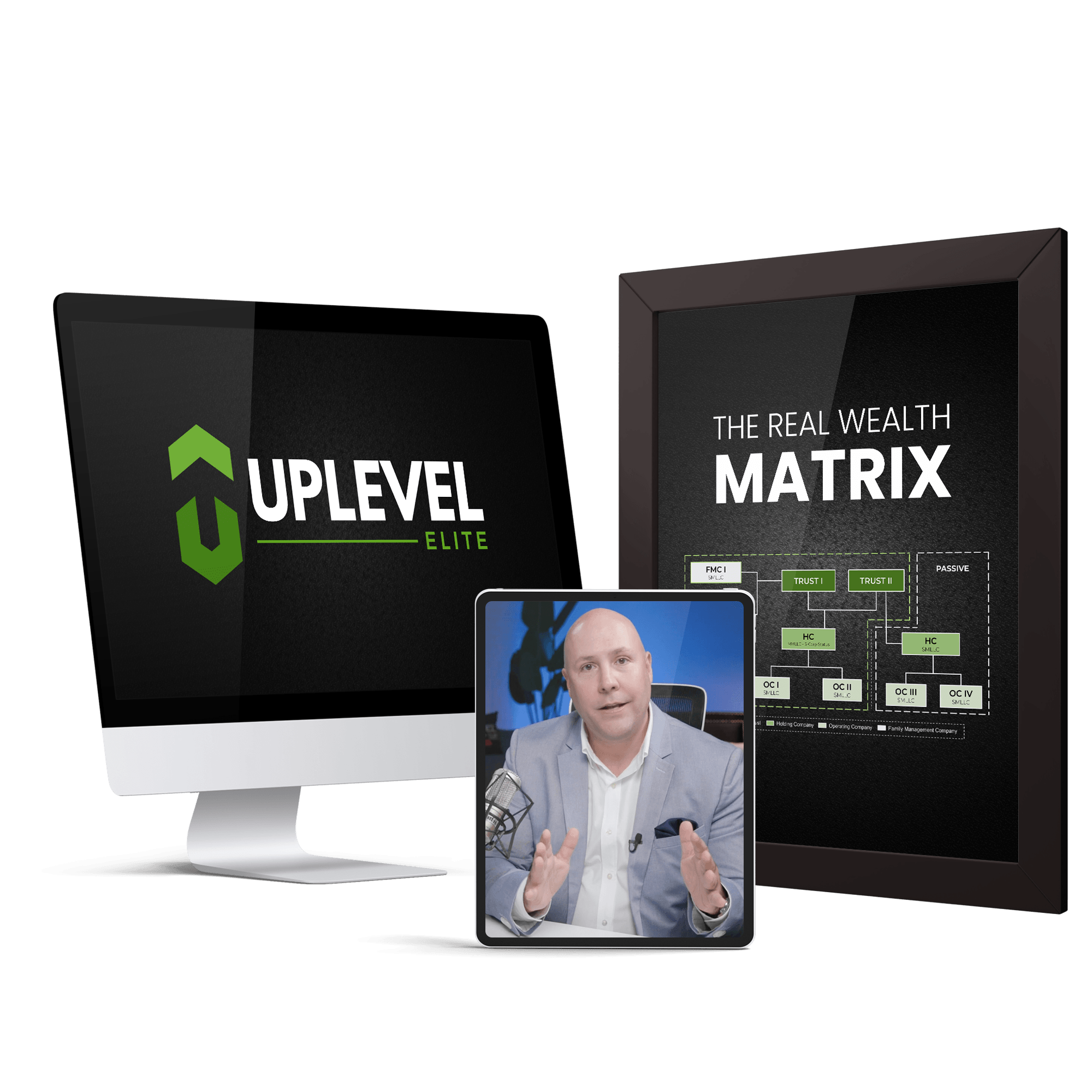 Uplevel Elite By Edward Collins - Free Download Course + The Real Wealth Matrix