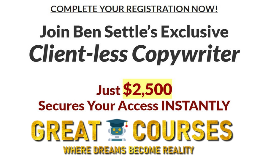 Client-less Copywriter By Ben Settle + AWAI - Free Download Clientless Course