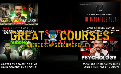 Steal Deal Of 4 Combos Mega Bundle By Rebels University - Free Download All Courses By Aditya Raj Kashyap