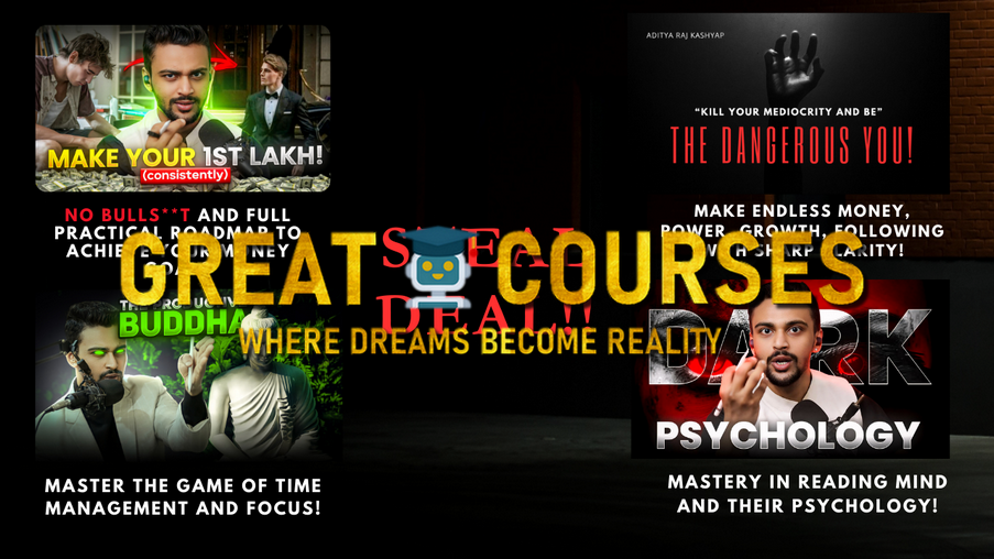 Steal Deal Of 4 Combos Mega Bundle By Rebels University - Free Download All Courses By Aditya Raj Kashyap