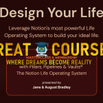 Notion Life Design Course Pro With PPV Life OS By Jane & August Bradley - Free Download - Pillars, Pipelines & Vaults - The Notion Life Operating System