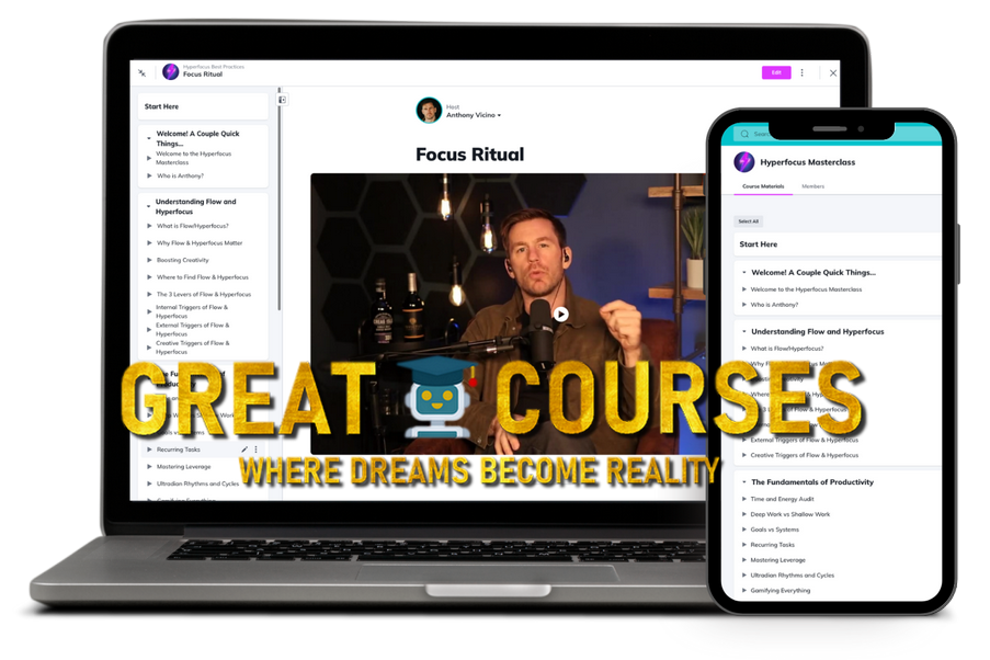 Hyperfocus Masterclass By Anthony Vicino - Free Downlod Hyper Focus Course