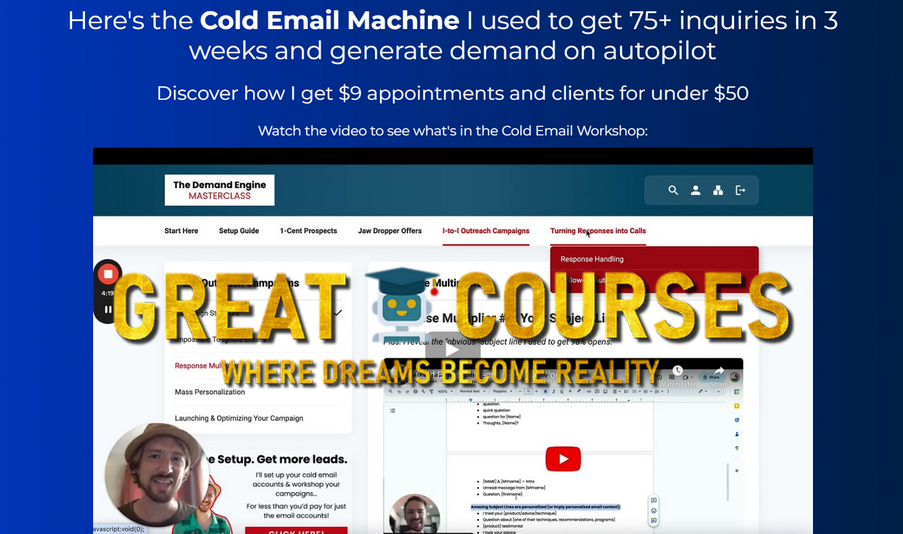 The Cold Email Workshop By Andrew Walton - Free Download Course