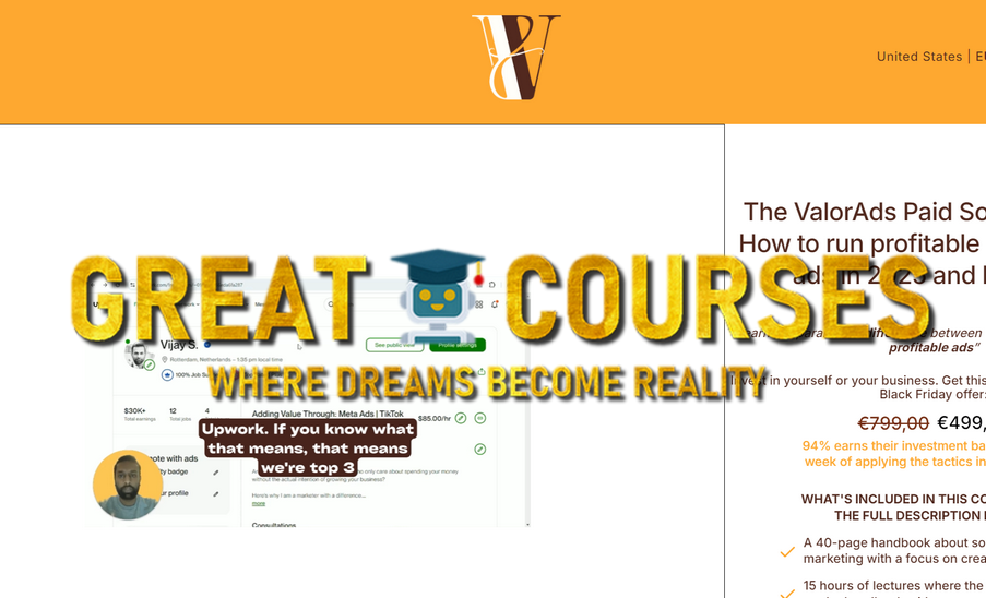 ValorAds Paid Social Course By Vijay Sookha - Free Download ValorAds.io
