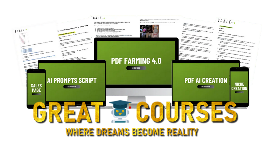 PDF Farming 4.0 By Greg + All Upgrade Offers OTO Upsells - Free Download Course
