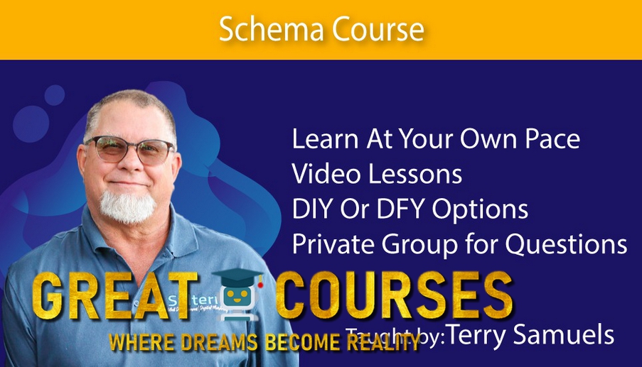 Advanced Schema DIY Course By Terry Samuels - Free Download SEO University - VA-Ready Templates and SOPs