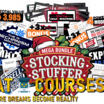 Stocking Stuffer Mega Bundle By Stefan Georgi - Free Download AI Pack - 7 Bundles