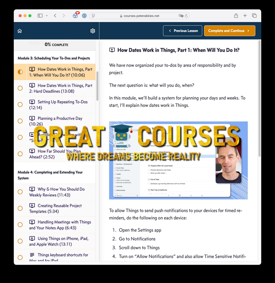 Organize Your Life With Things By Peter Akkies - Free Download Course Organize Your Life With Things By Peter Akkies - Free Download Course