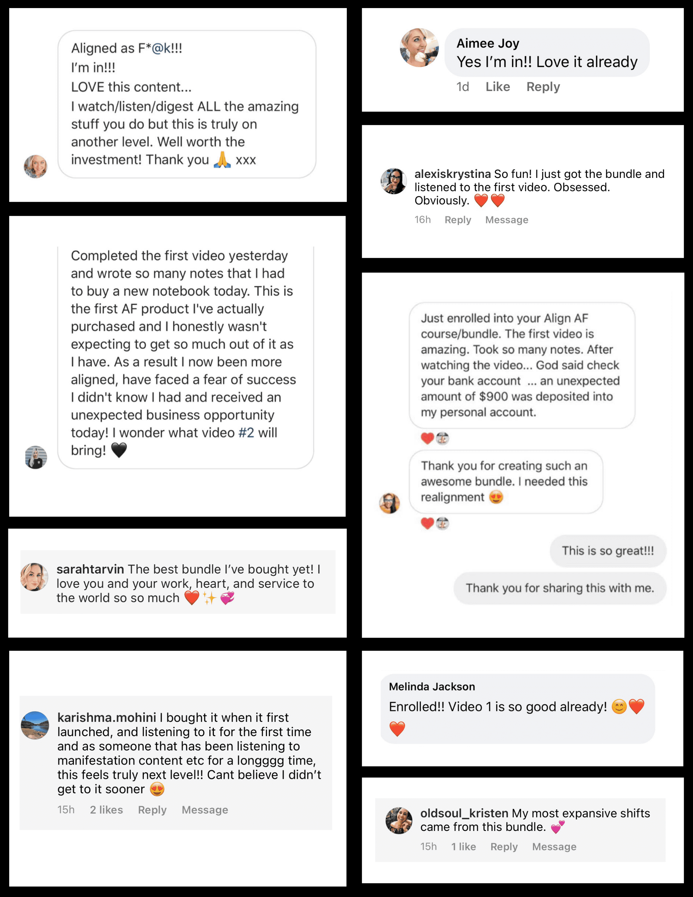 Aligned As F*ck Bundle By Amanda Frances - Free Download Course Aligned As F*ck Bundle By Amanda Frances - Free Download Course