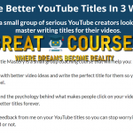 YouTube Title Mastery By Jake Thomas - Free Download Course