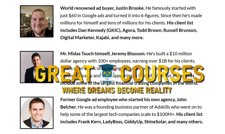 The Agency Program By Justin Brooke - AdSkills - Free Download Course All Access