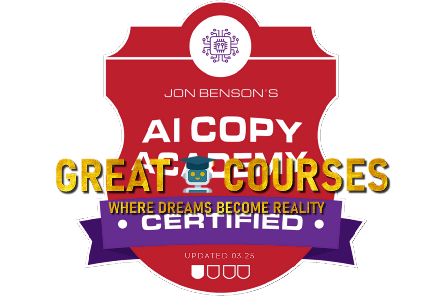 AI Copy Academy By Jon Benson - Free Download Certified - ACA AICA Certification Course