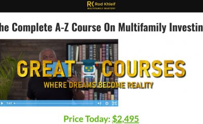 The Complete A-Z Course On Multifamily Investing By Rod Khleif - Free Download