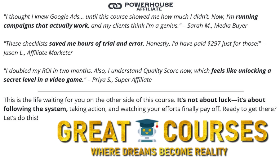 Google Ads Masterclass 2.0 By Joey Babineau - Powerhouse Affiliate - Free Download Course + 30-Day Affiliate Challenge