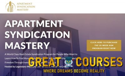 Apartment Syndication Mastery By Joe Fairless & Trevor McGregor - Free Download Course