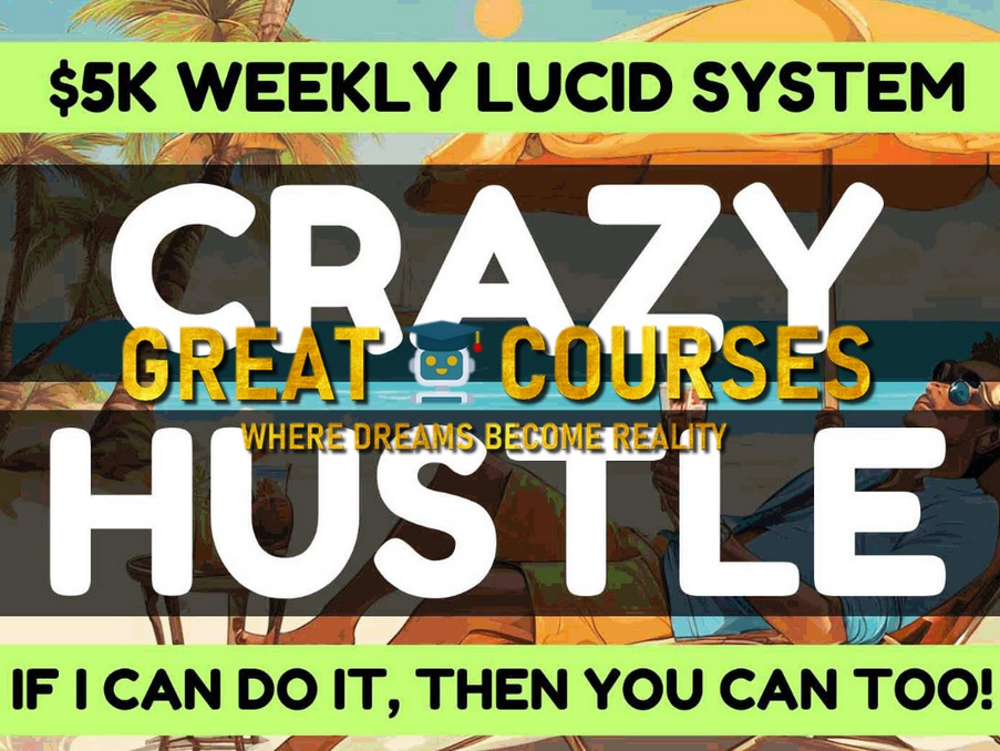Crazy Hustle By Jay Sin - Free Download BuySellMethod - $5K Weekly Lucid System Method Course