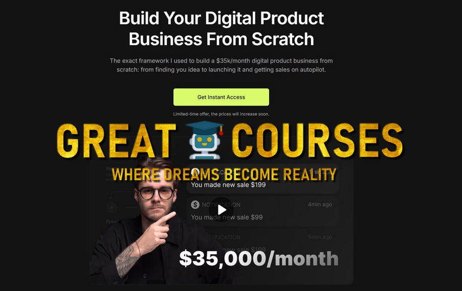 Build Your Digital Product Business From Scratch Bundle By Modest Mitkus - Free Download Course - Create Once, Sell Forever