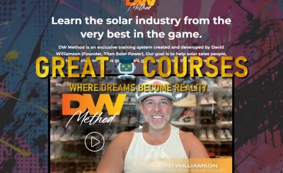 DW Method By David Williamson - Free Download Course - Titan Solar Power