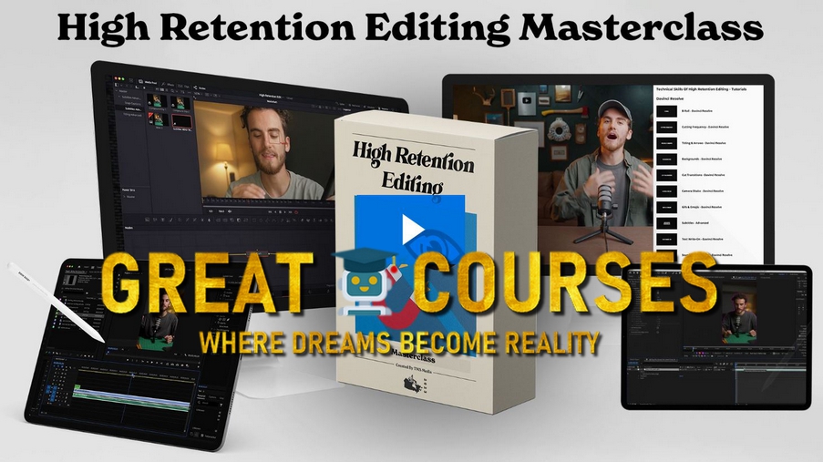 Hight Retention Editing Masterclass By TMS Media - Free Download HRE Course