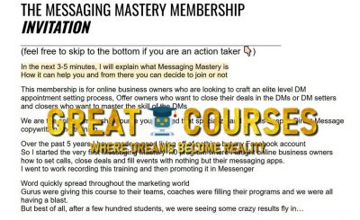 The Messaging Mastery Membership By Dylan Gigliotti - Free Download Course