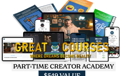 Part-Time Creator Academy By Mitch - TMSMedia - Free Download Course