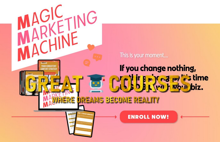 Magic Marketing Machine By Jenna Harding - Free Download MMM Course